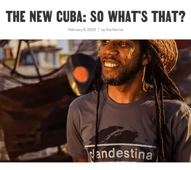 The New Cuba So What´s That written by Sue Herrod