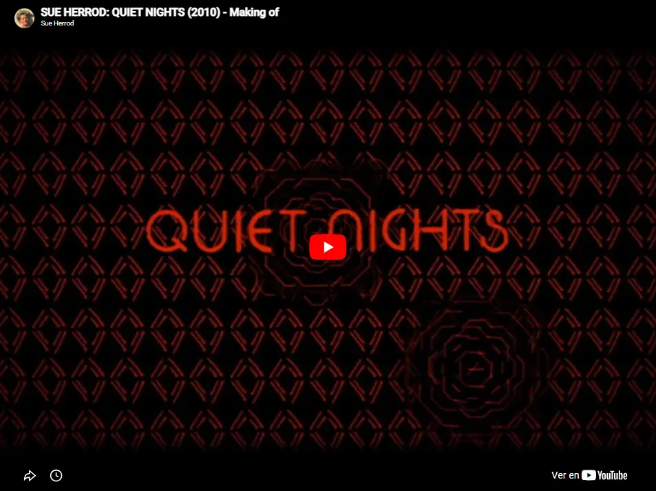 SUE HERROD: QUIET NIGHTS (2010) - Making of